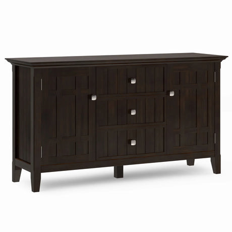 Bedford - Sideboard Buffet - Dark Tobacco Brown - Furniture Home Direct