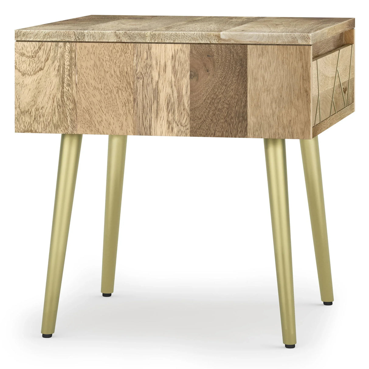 Jager - Side Table - Natural - Furniture Home Direct