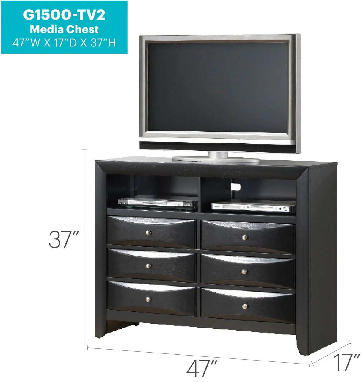Marilla - Media Chest - Furniture Home Direct