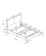 Bed, Upholstered, Transitional - Furniture Home Direct