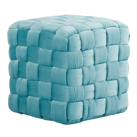 Square Braided Ottoman - - Furniture Home Direct