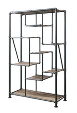 Brantley - Antique Bookshelf - Oak - Furniture Home Direct