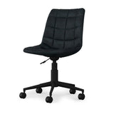 Chambers - Swivel Office Chair - Distressed Blue - Furniture Home Direct