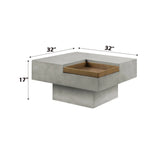 Kailano - Weathered Table - Gray - Furniture Home Direct