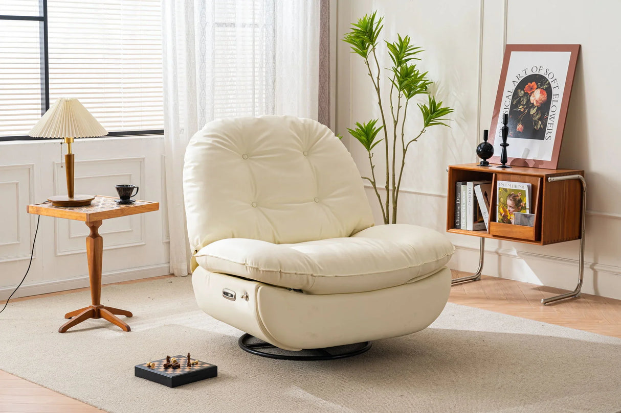 Power Recliner Swivel Glider USB Charger With Bluetooth Music Player, Sleep, Working, Game And Leisure - Furniture Home Direct