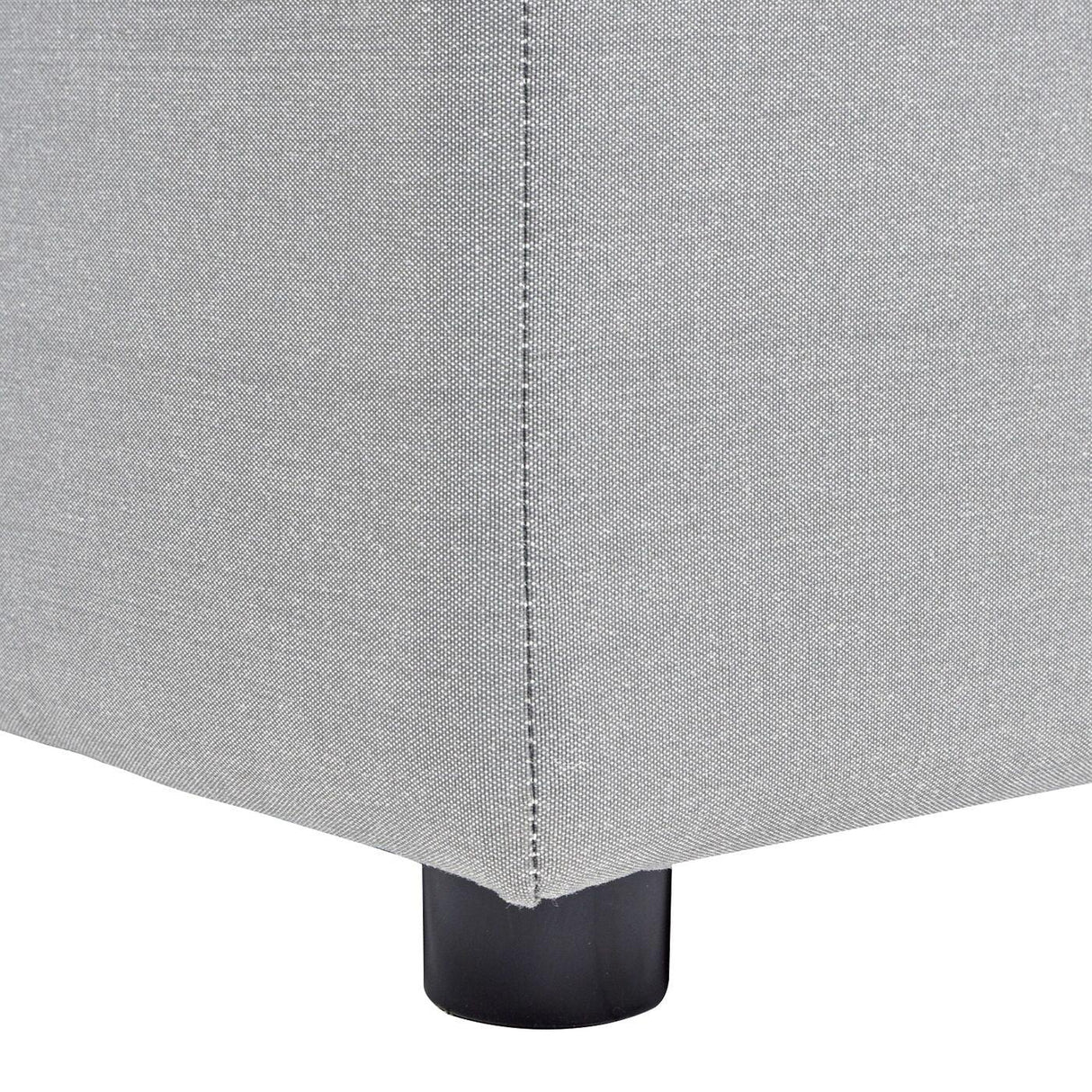 Cleo - Modular Upholstered Patio Ottoman Axroma Olefin - Furniture Home Direct