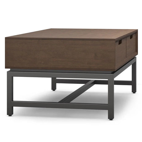 Banting - Lift Top Coffee Table - Walnut Brown - Furniture Home Direct
