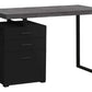 Computer Desk For Home Office, Left, Right Set - Up, Ample Storage Drawers - Furniture Home Direct