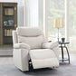 Chriki - Polished Microfiber Power Motion Recliner With Lift Heating Massage Chair - Furniture Home Direct