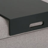 Oregon - Contemporary Storage Ottoman Bench With Tray - Furniture Home Direct