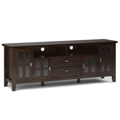 Artisan - TV Media Stand - Tobacco Brown - Furniture Home Direct