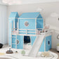 Loft Bed & Slide Tent And Tower - Furniture Home Direct