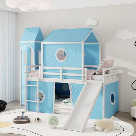 Loft Bed & Slide Tent And Tower - Furniture Home Direct