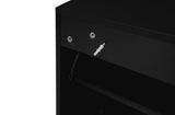 Rattan 3 Door Shoe Rack, Freestanding Modern Shoe Storage Cabinet, for Entryway - Furniture Home Direct