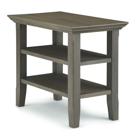 Acadian - Narrow Side Table, Handcrafted - Furniture Home Direct