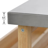 K&K Outdoor Kitchen Island & Storage Cabinet - Furniture Home Direct