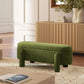 Hugo - Oval Fully Upholstered Storage Bench - Furniture Home Direct