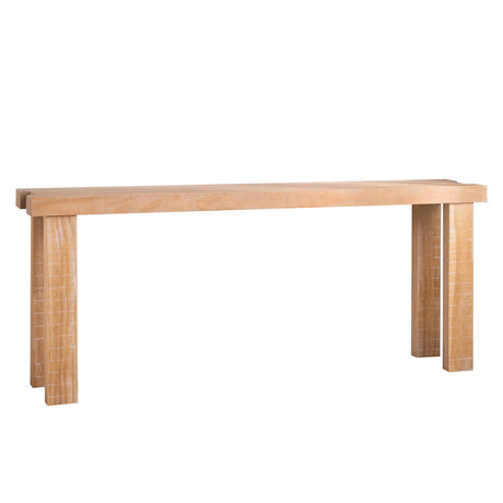 Long Wood Console Table - Furniture Home Direct