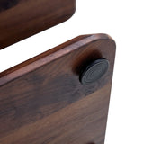 Coffee Table Modern Rectangular Walnut Finish Walnut - Furniture Home Direct