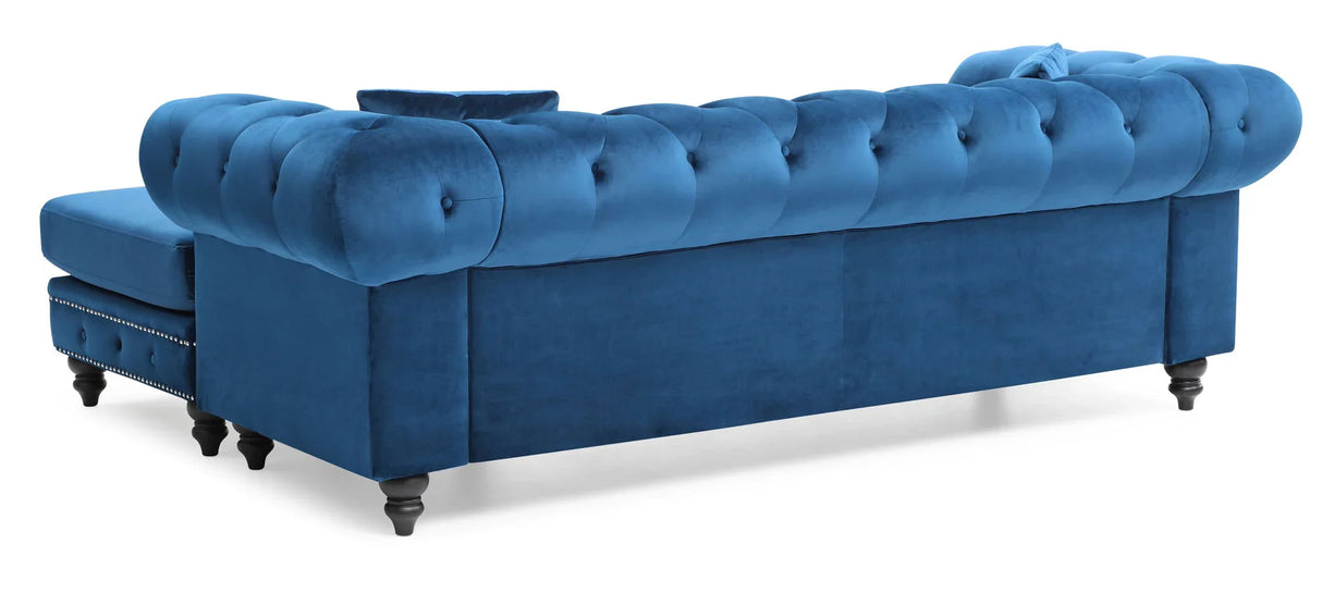 Nola - Luxurious Design Sofa Chaise - Furniture Home Direct