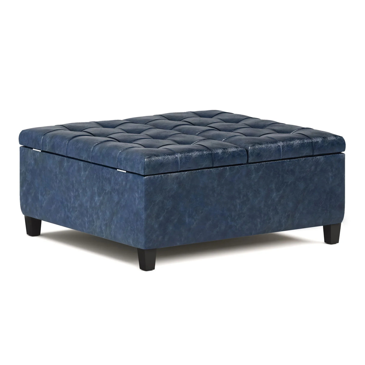 Harrison - Upholstered Coffee Table Storage Ottoman - Furniture Home Direct