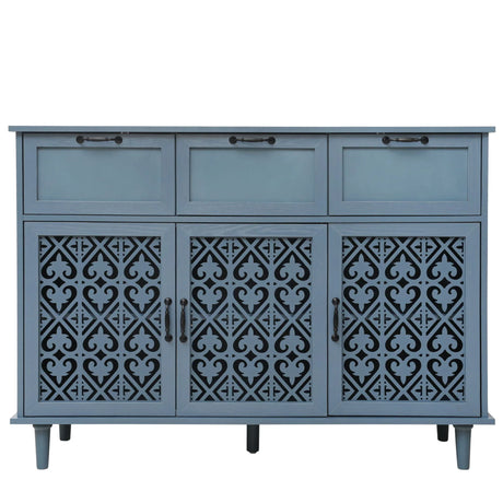 3 Door 3 Drawer Elegant Cabinet - Furniture Home Direct