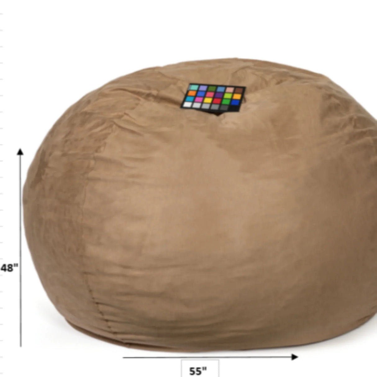 Comfortable High Density Shredded Foam Bean Bag Chair With Removable Cover - Furniture Home Direct