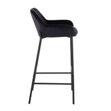 Daniella - Industrial Fixed Height Bar Stool (Set of 2) - Furniture Home Direct