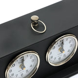 Modern & Decorative Tabletop Time Zone Desk Clock - Furniture Home Direct
