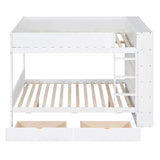 Bunk Bed With 2 Drawers And Multi Layer Cabinet - Furniture Home Direct