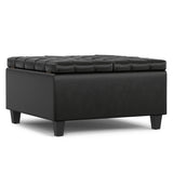 Harrison - Upholstered Coffee Table Storage Ottoman - Furniture Home Direct