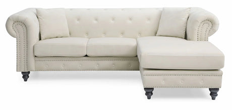 Nola - Luxurious Design Sofa Chaise - Furniture Home Direct