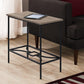 Accent Side Table, Narrow, Small, 2 Tier, Elegant Design - Furniture Home Direct