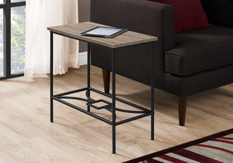 Accent Side Table, Narrow, Small, 2 Tier, Elegant Design - Furniture Home Direct