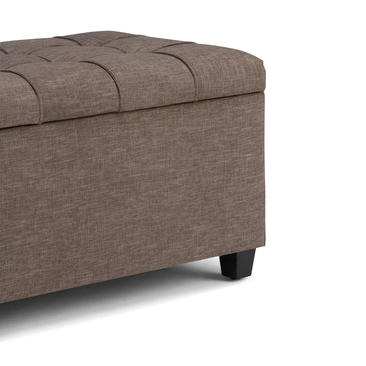 Sienna - Upholstered Storage Ottoman Bench - Furniture Home Direct