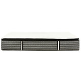 Premium 14" Queen Size Hybrid Mattress In A Box Plush Gel Memory Foam Top With Cooling Technology - Gray / White - Furniture Home Direct