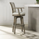 Williams - Swivel Bar Stool With Armrests - Furniture Home Direct