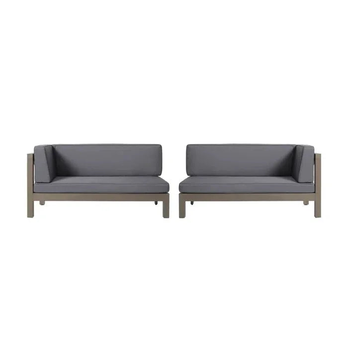 Brava - X Back Corner Bench