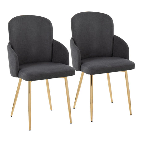 Dahlia - Contemporary Dining Chair (Set of 2) - Furniture Home Direct