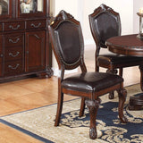 Classic Formal Dining Room Table And 4 Side Chairs - Furniture Home Direct