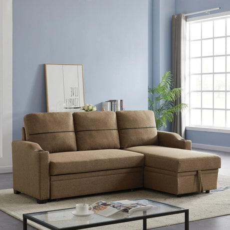 Broaching Pull-Out Storage Sofa - Furniture Home Direct