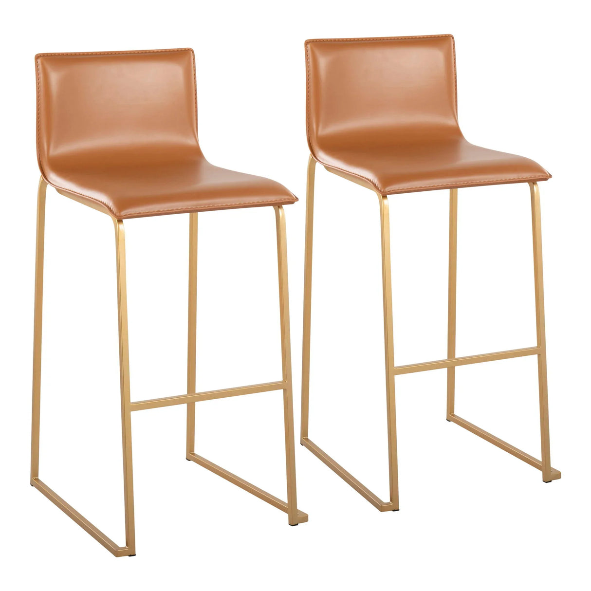 Mara - Contemporary Upholstered Barstool (Set of 2) - Furniture Home Direct
