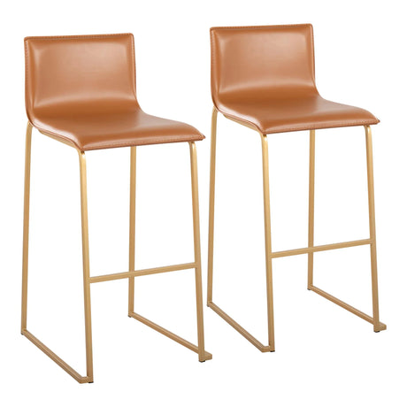 Mara - Contemporary Upholstered Barstool (Set of 2) - Furniture Home Direct