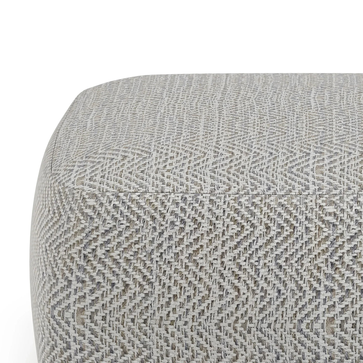 Nate - Handcrafted Square Pouf - Furniture Home Direct