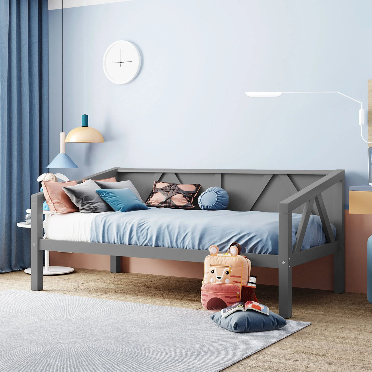 Elegant Design Daybed With Slat Support - Furniture Home Direct