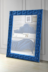 Dante - Velvet Floor Mirror - Furniture Home Direct