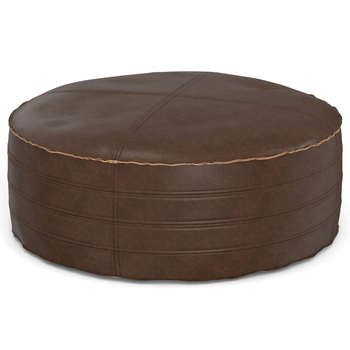 Brody - Round Pouf - Furniture Home Direct