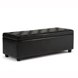 Hamilton - Upholstered Storage Ottoman - Furniture Home Direct