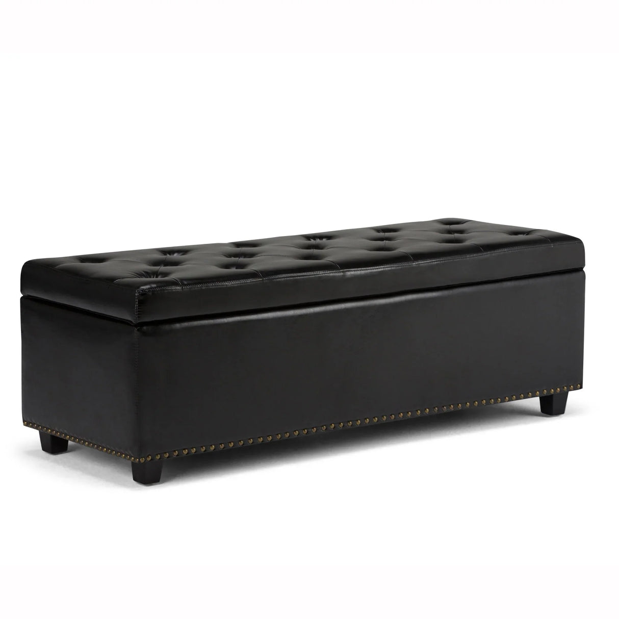 Hamilton - Upholstered Storage Ottoman - Furniture Home Direct