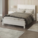 Albany - Bed Frame With Headboard, Heavy Duty Modern Rustic Design - Furniture Home Direct